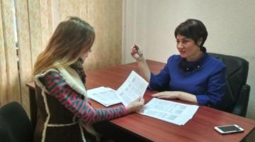 Елена Мельник провела прием граждан в Кировском районе города Макеевки