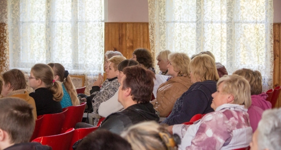 Встреча кандидатов в органы местного самоуправления города Донецка с жителями поселка Абакумова (фото)