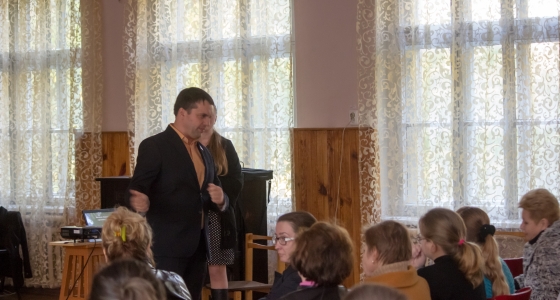 Встреча кандидатов в органы местного самоуправления города Донецка с жителями поселка Абакумова (фото)