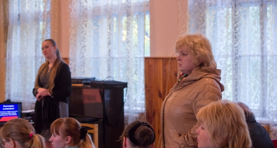 Встреча кандидатов в органы местного самоуправления города Донецка с жителями поселка Абакумова (фото)